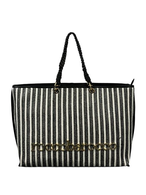 ROCCO BAROCCO BAG WHITE/BLACK ROCCO BAROCCO | RBRB11002BLACK